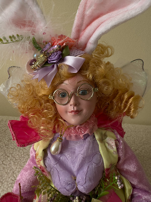 Easter basket Fairy girl