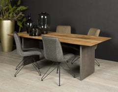 Eettafel Ora 240 cm gerecycled teakhout